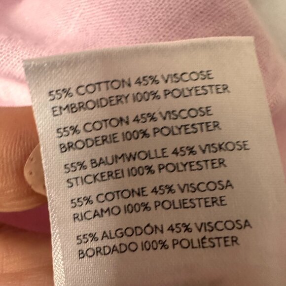 Urban Outfitters Shirt Button-Down Womens‎ L Pink Floral Embroidered Blouse - Picture 3 of 5